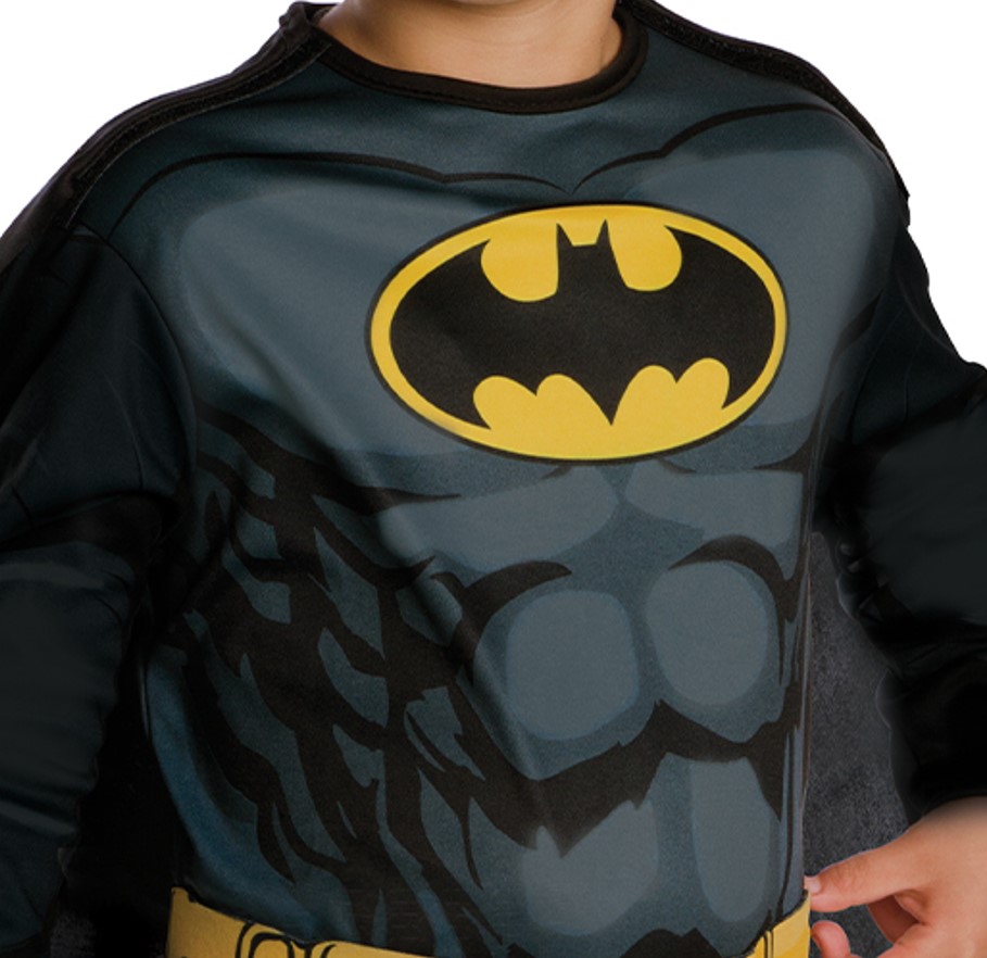 rubies-batman-kost-m-top-schwarz-mit-maske image 6