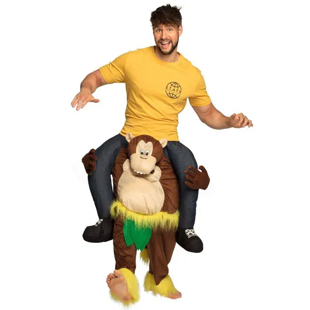 boland-funny-monkey-affen-kost-m-einheitsgr-e-braun image 1