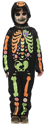 rubie-s-deluxe-skelett-kost-m-kinder-glow-in-dark-mit-m-tze image 6