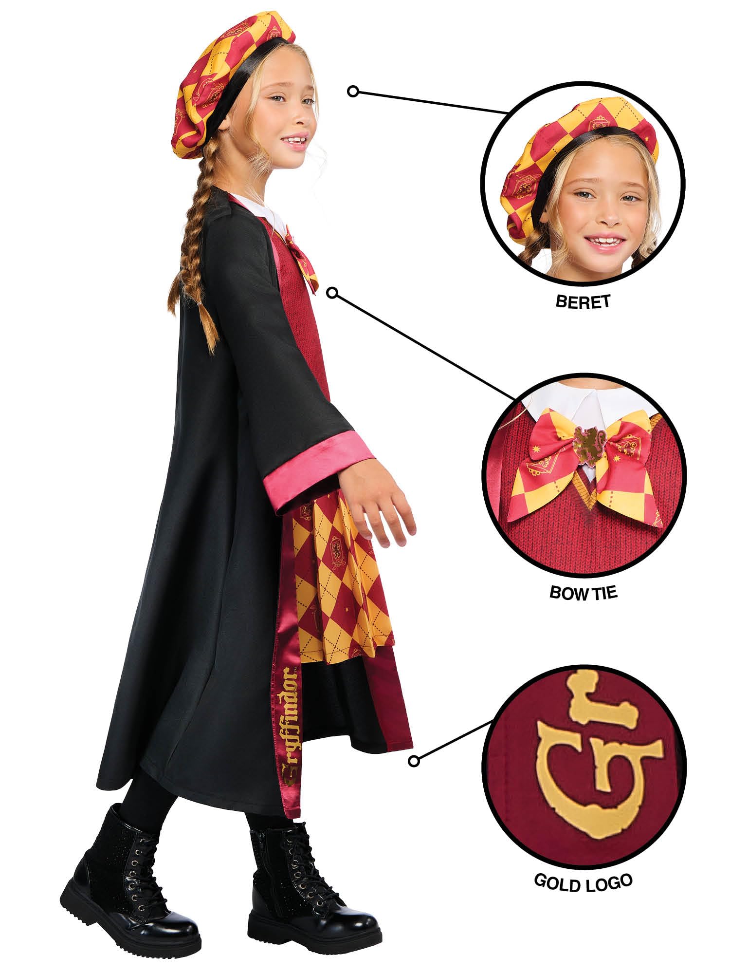 rubie-s-deluxe-harry-potter-gryffindor-kleid-9-10-jahre-robe image 3