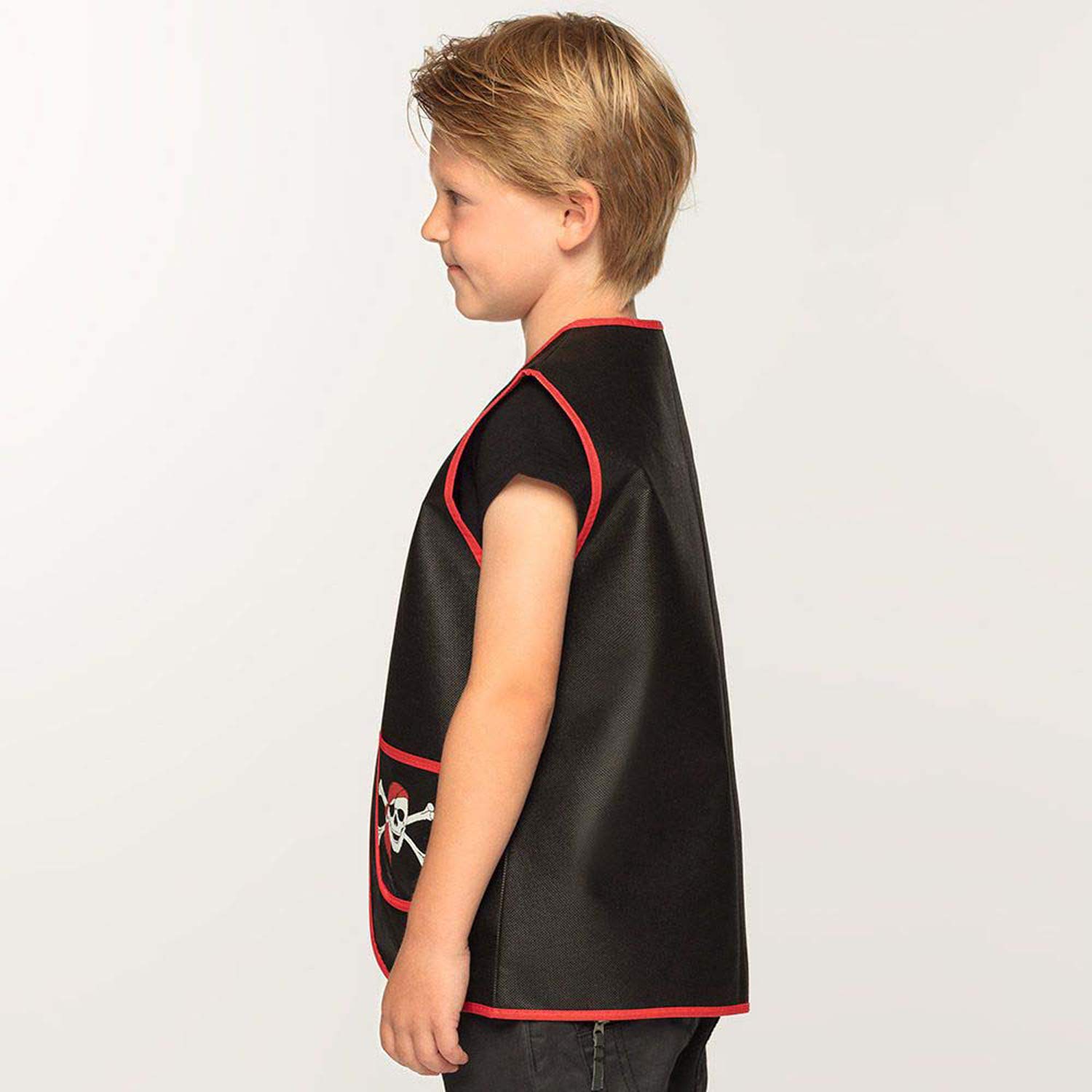 boland-74147-piratenweste-kinder-rot-schwarz-4-7-jahre image 5