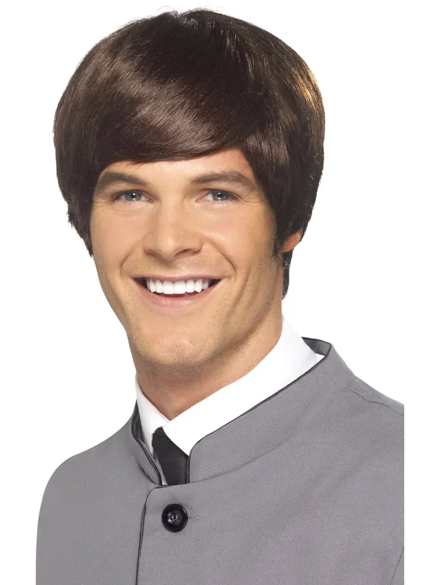 smiffys-60s-mod-per-cke-herren-braun-kurz image 1