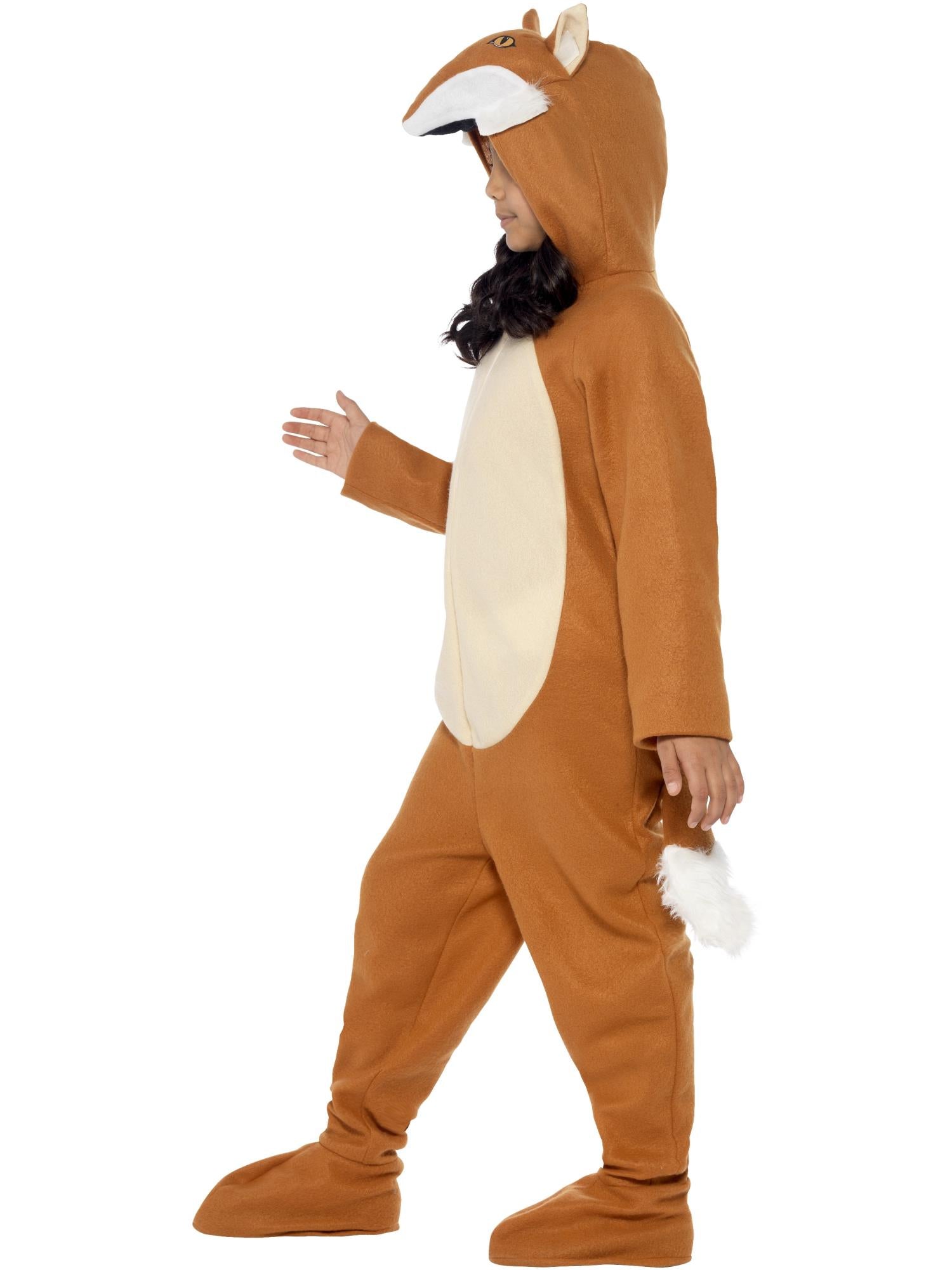 smiffys-fever-fuchs-kost-m-kinder-orange-overall-kapuze image 3