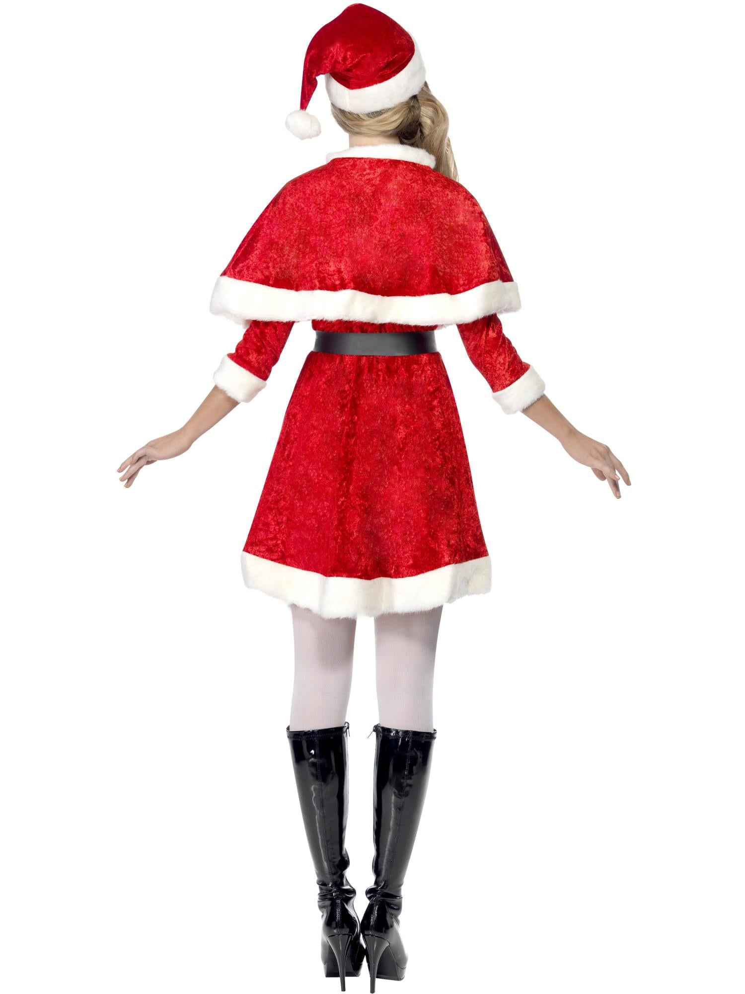 smiffys-fever-miss-santa-kost-m-damen-rot-4-teilig image 2