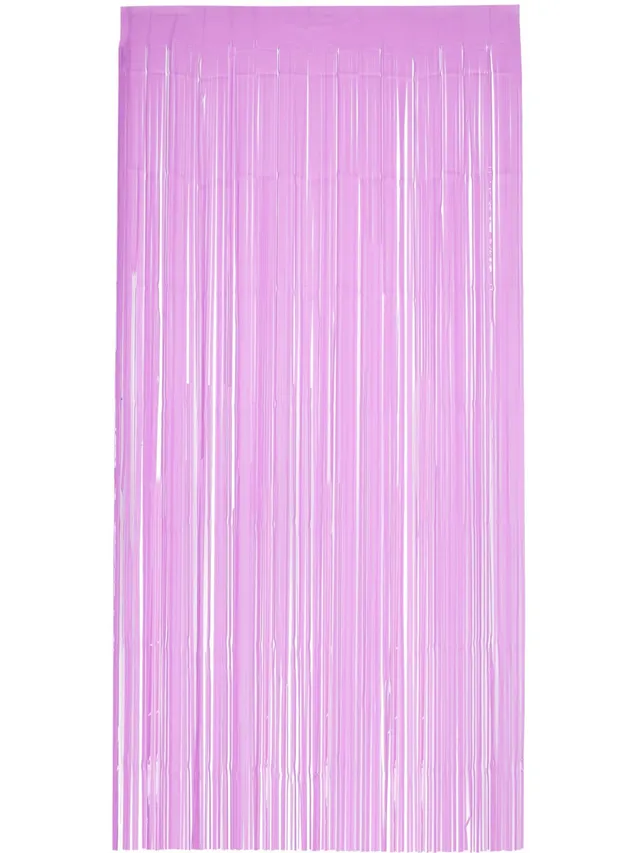 smiffys-fever-fransen-vorhang-baby-pink-91x244-cm image 1