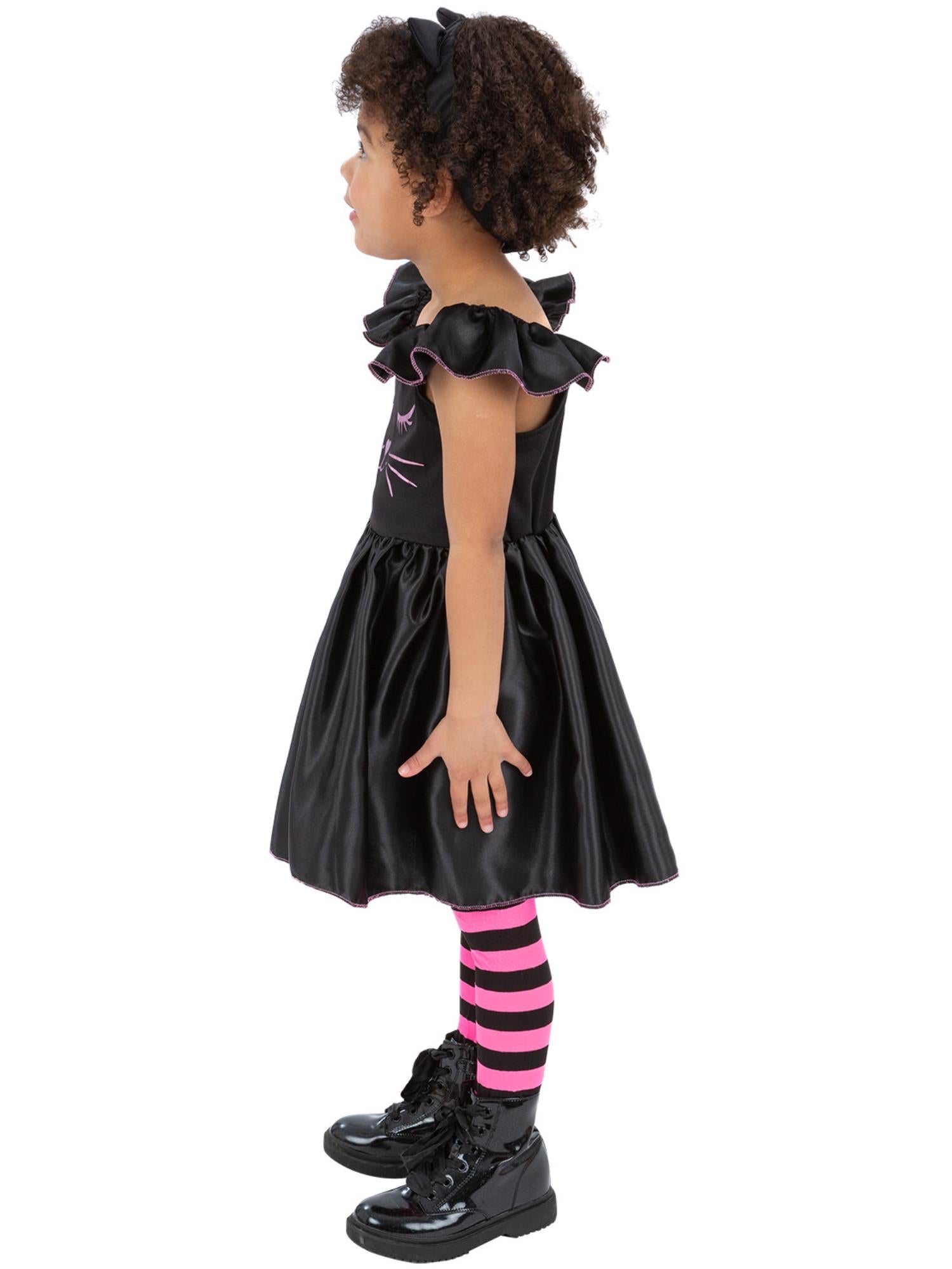 smiffys-fever-toddler-cat-katzenkost-m-schwarz-kleinkind image 3