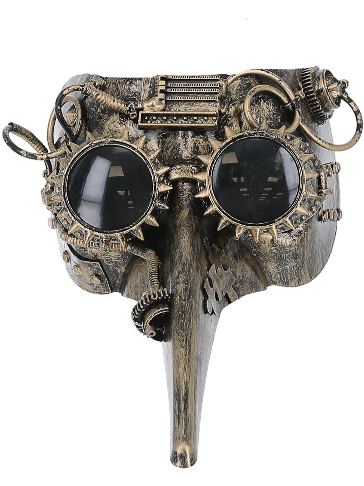 smiffys-fever-pestdoktor-maske-steampunk-bronze-einheitsgr image 1