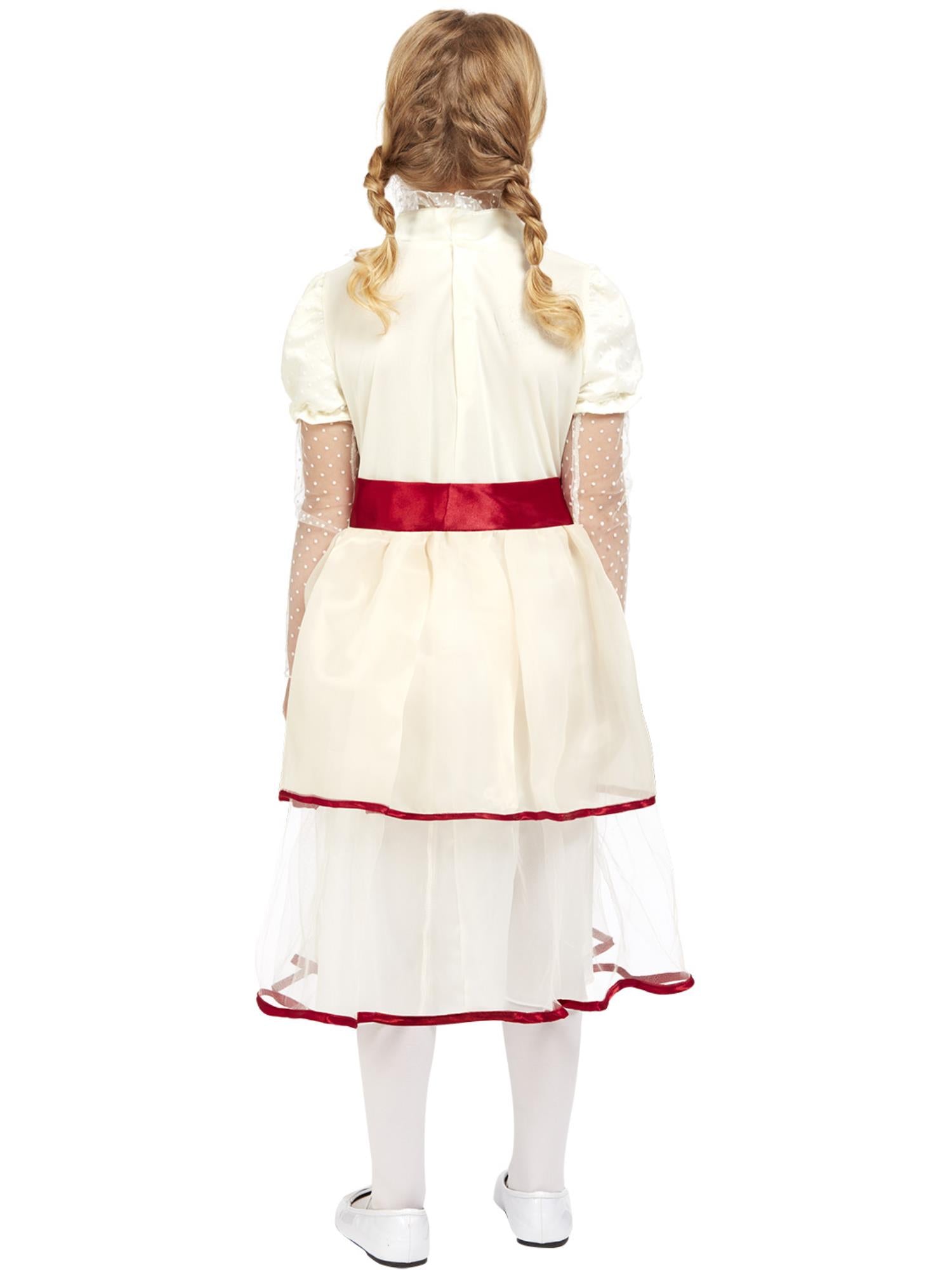 smiffys-fever-porzellanpuppe-kost-m-kleid-creme-m-dchen image 2