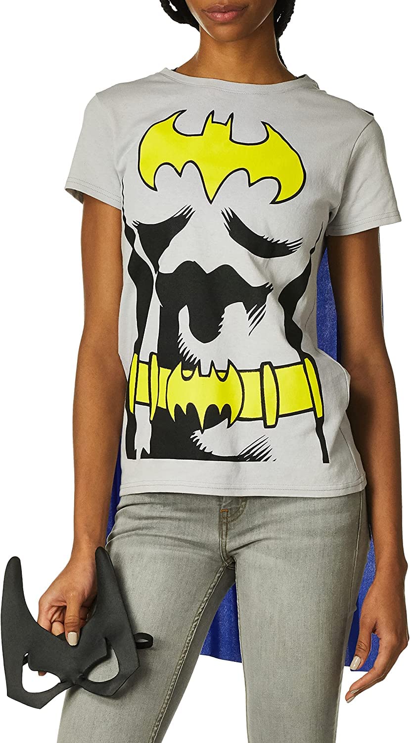 rubie-s-deluxe-batgirl-t-shirt-kost-m-gr-l-mit-umhang image 3