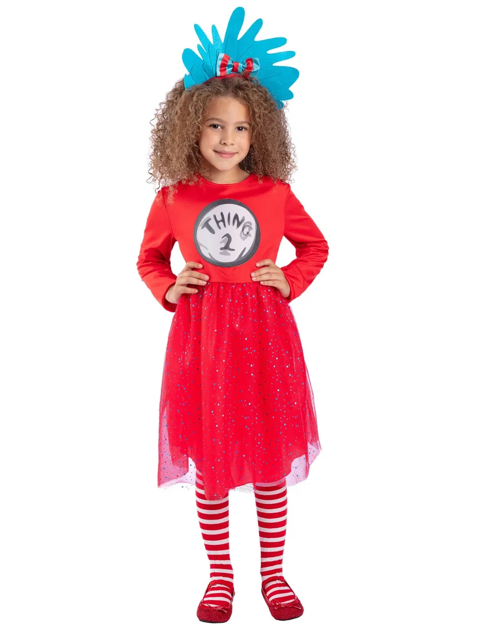 smiffys-fever-dr-seuss-thing-kost-m-kleid-rot-gr-l-10-12 image 1