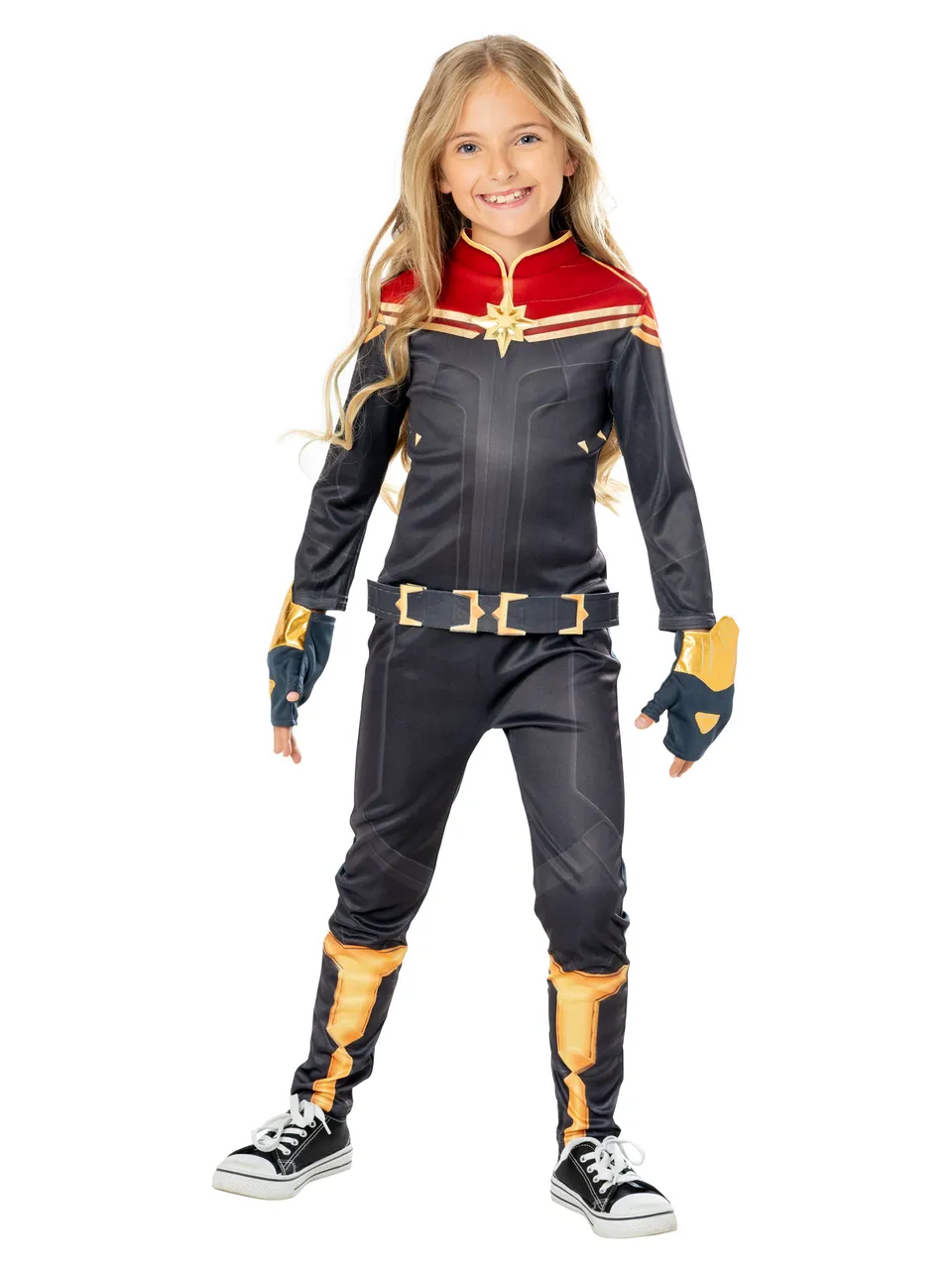 rubies-captain-marvel-kost-m-klassisch-the-marvels-blau-rot image 1
