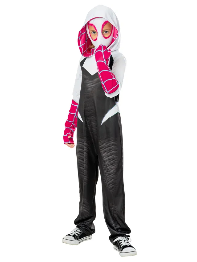 rubies-spider-gwen-spiderverse-kost-m-overall-mit-maske image 1