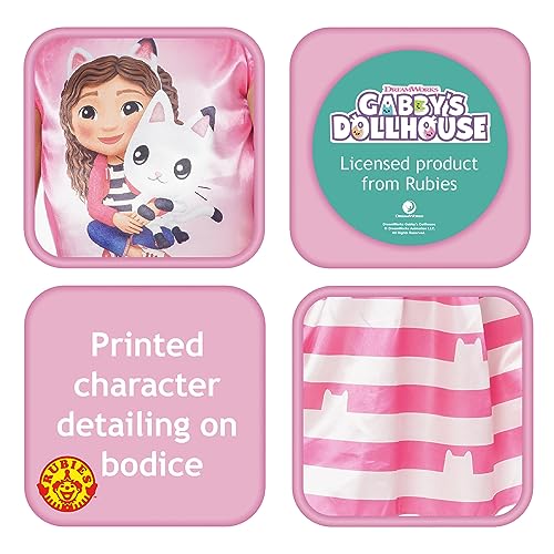 rubie-s-deluxe-gabby-dollhouse-kost-m-m-dchen-kleid-stirnband image 8