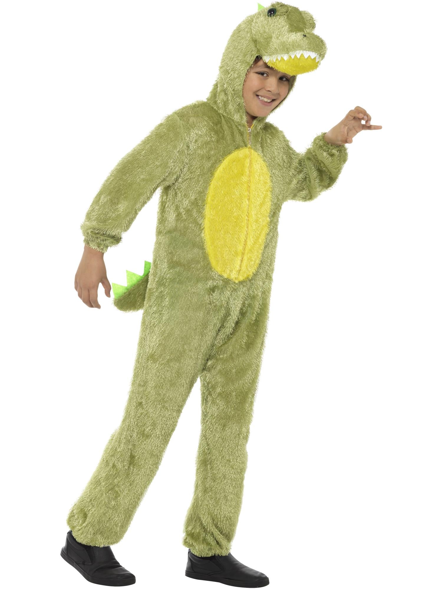 smiffys-fever-krokodil-kost-m-kinder-gr-n-overall image 5