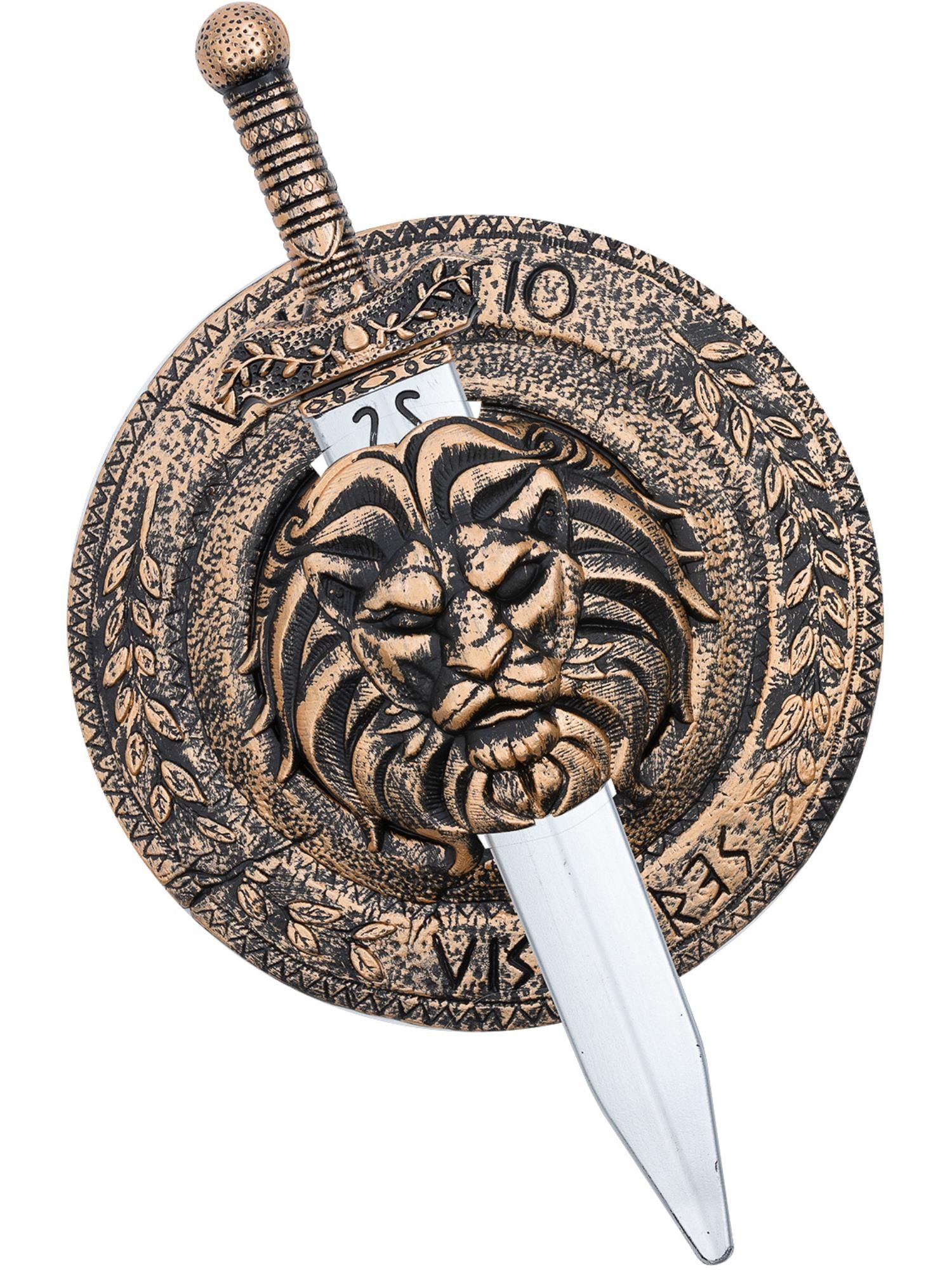 smiffys-fever-gladiator-set-schild-49cm-schwert-48cm image 2