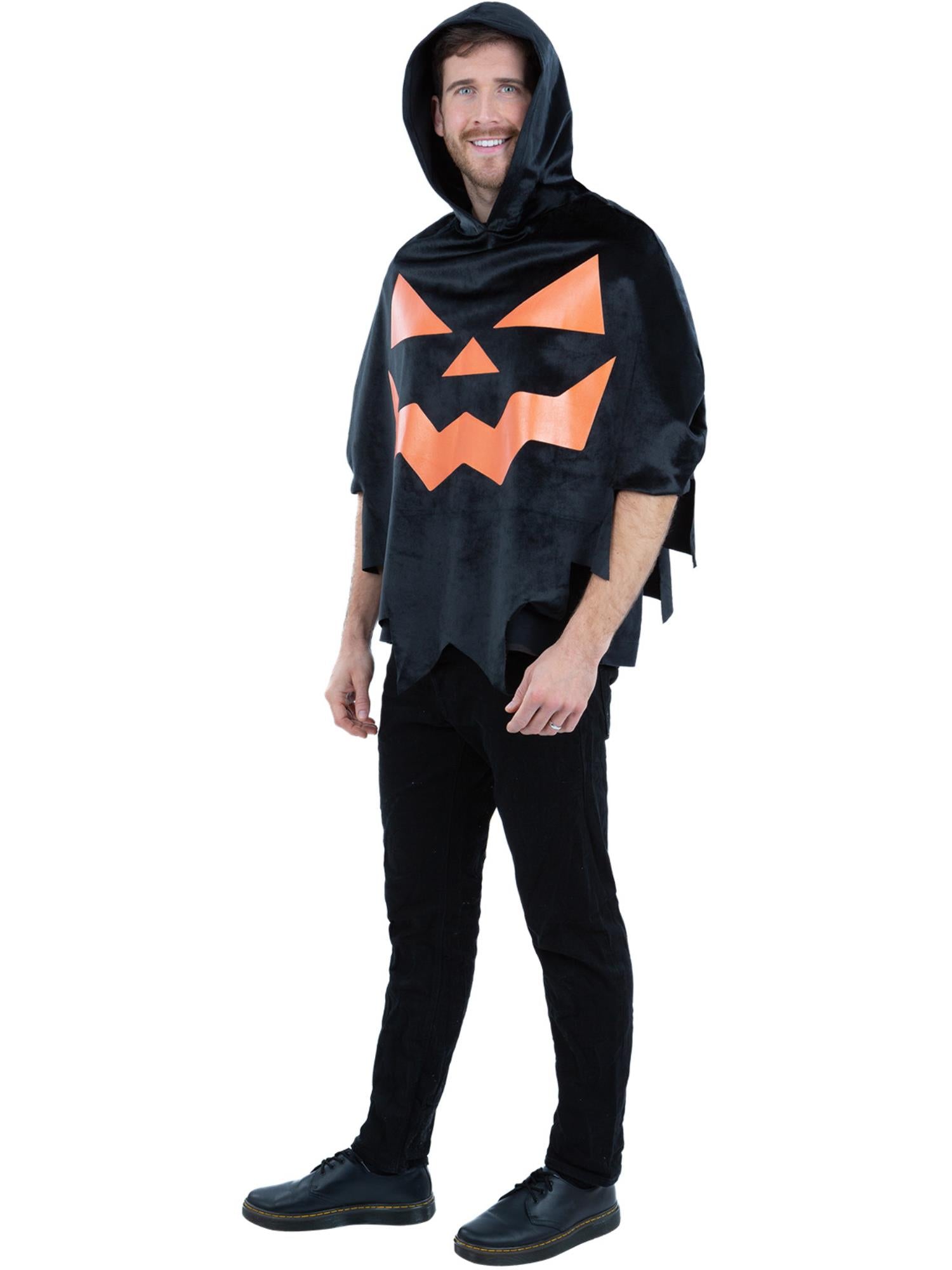 smiffys-fever-k-rbis-poncho-kost-m-schwarz-einheitsgr-e image 2
