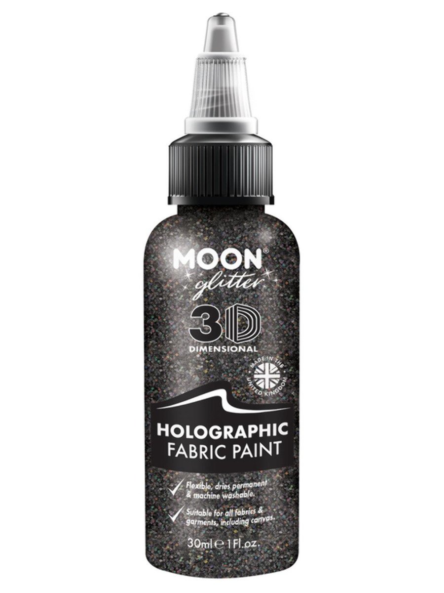 smiffys-makeup-fx-moon-glitter-stofffarbe-schwarz-30ml image 3