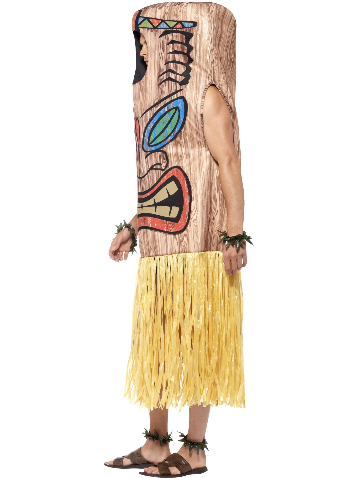 smiffys-fever-tiki-totem-kost-m-herren-braun-mit-rock image 3