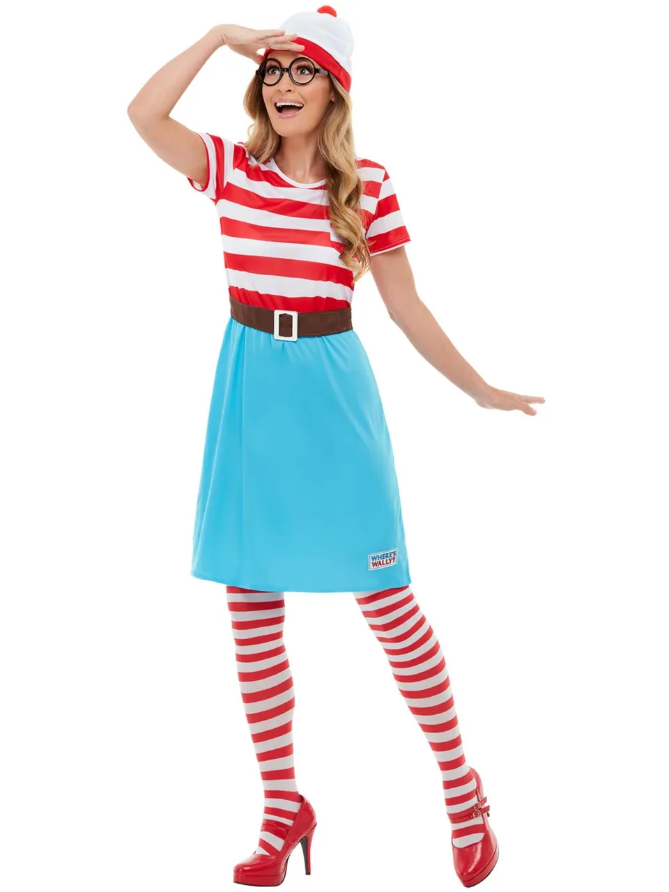 smiffys-fever-wenda-kost-m-damen-rot-wei-gr-e-l image 1