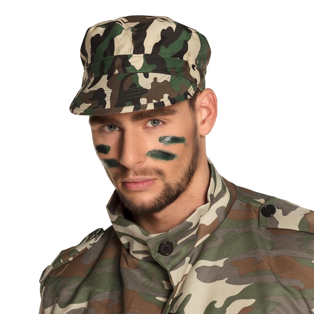 boland-headwear-m-tze-soldat-camouflage-gr-n-kopfbedeckung image 2