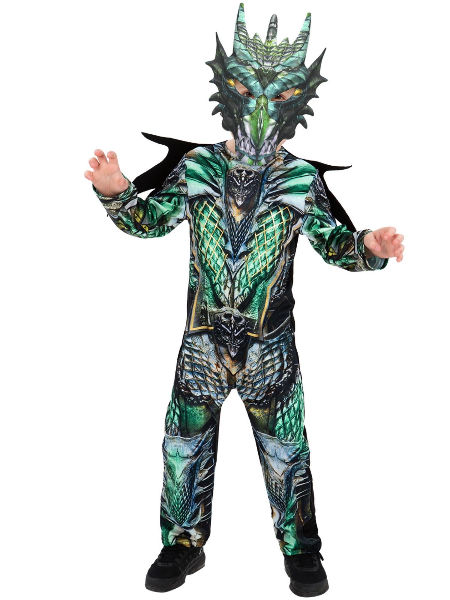 smiffys-fever-dragon-kost-m-kinder-gr-n-gr-l-10-12-jahre image 4