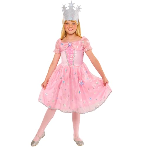 rubie-s-deluxe-glinda-kost-m-zauberer-von-oz-7-8-jahre-rosa image 7