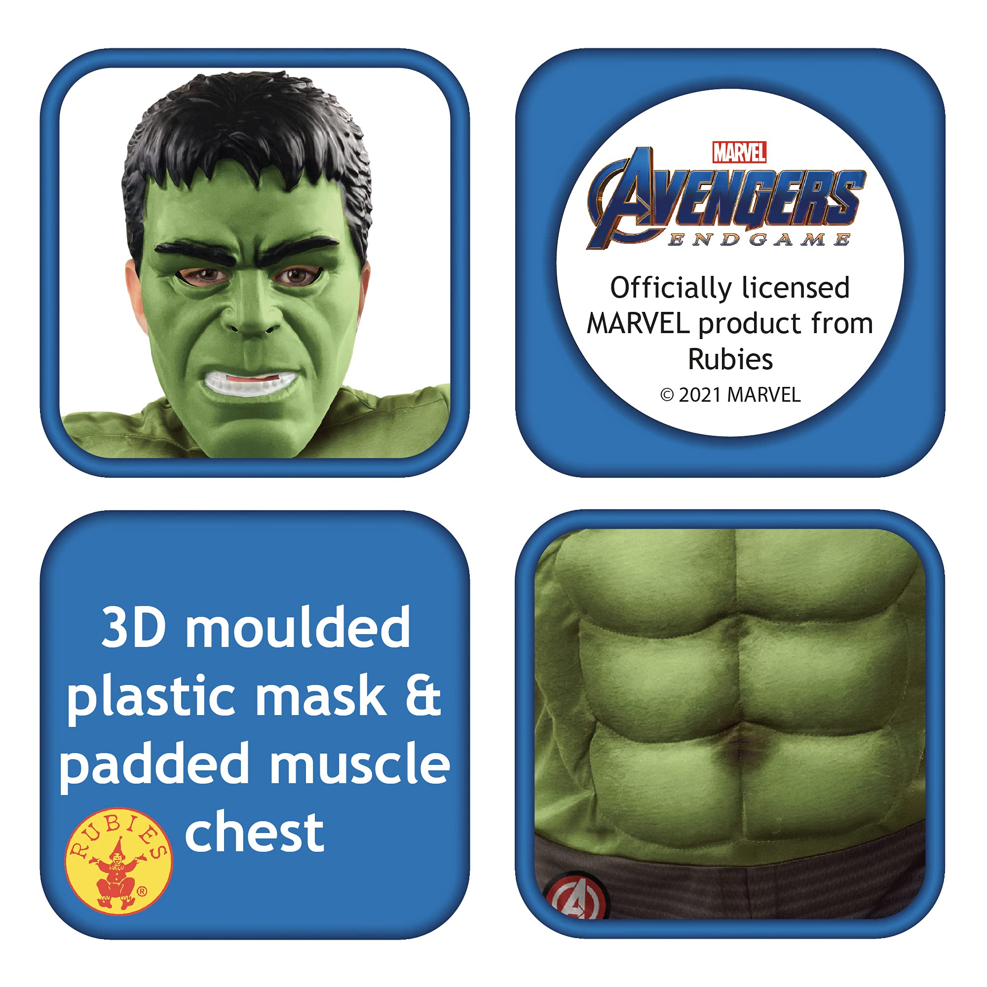 rubie-s-deluxe-hulk-endgame-kinderkost-m-m-5-7-jahre image 3