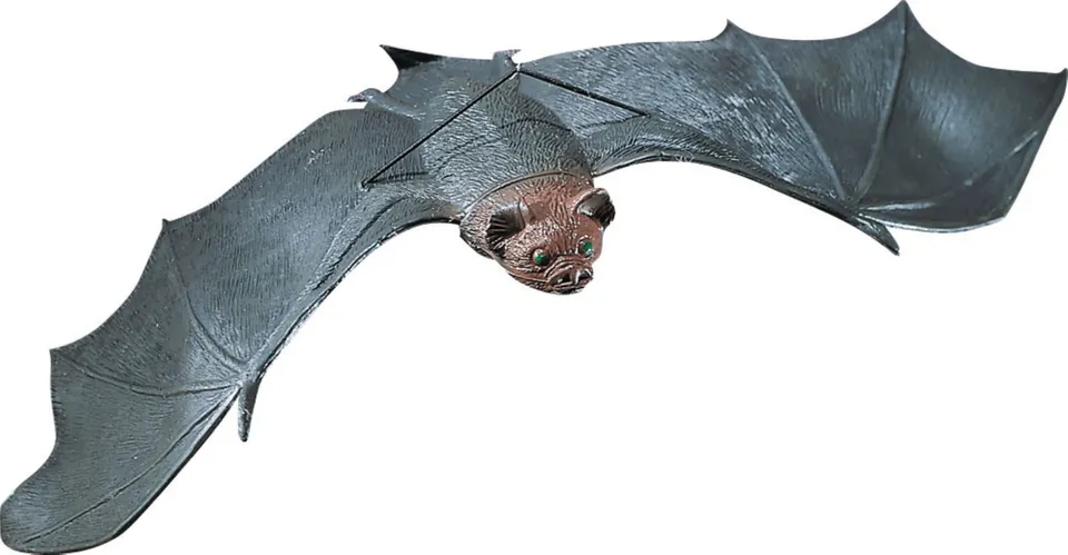 rubies-fledermaus-deko-41-cm-halloween-schwarz image 1