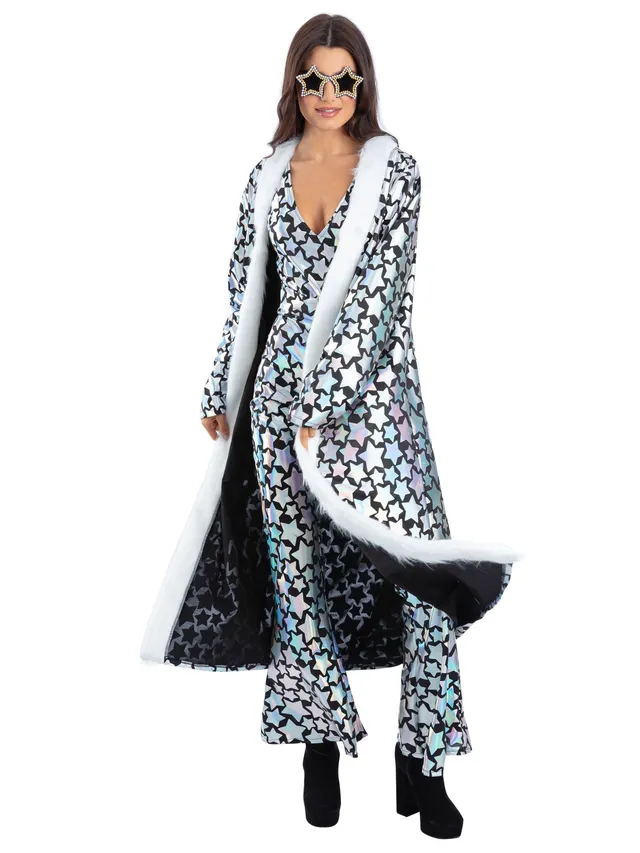 smiffys-fever-star-gazer-mantel-holografisch-unisex image 1