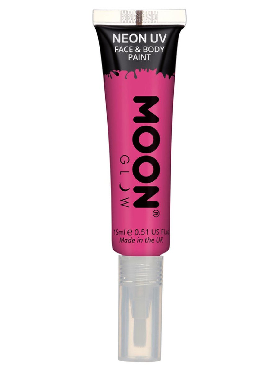 moon-glow-neon-uv-face-paint-15ml-pink-schminke image 6