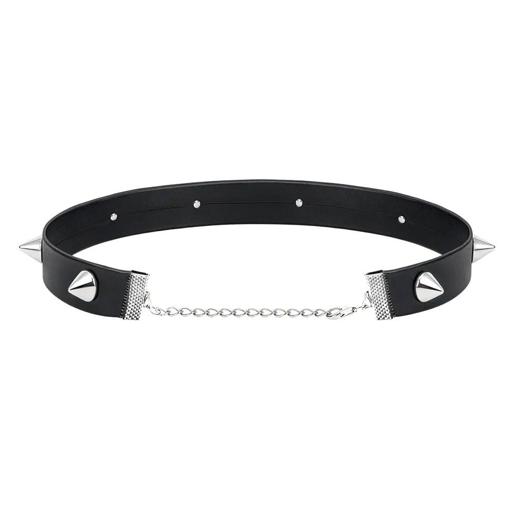 boland-studs-choker-halskette-mit-nieten-schwarz image 2