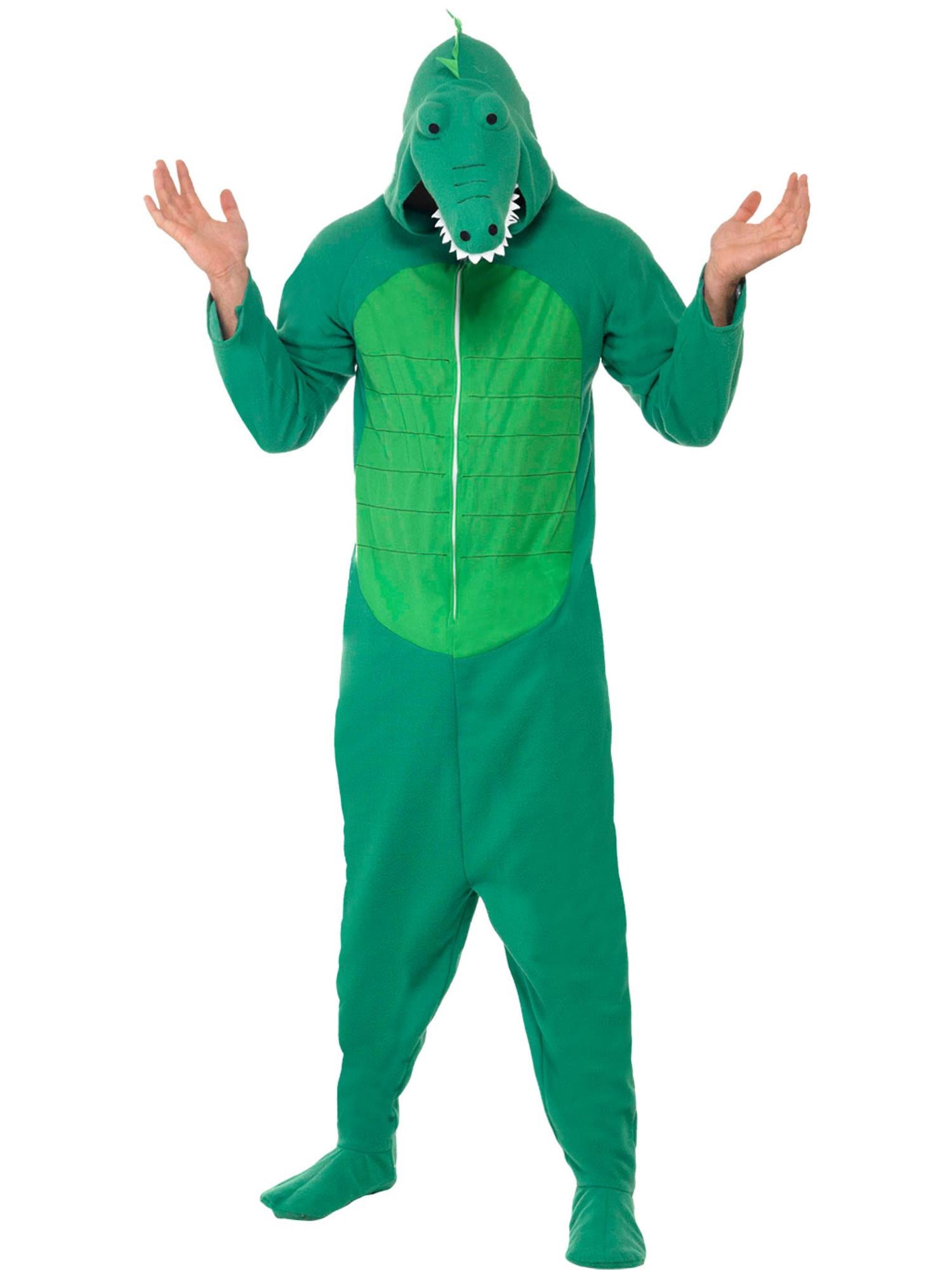 smiffys-fever-krokodil-kost-m-gr-n-overall-m-l image 4