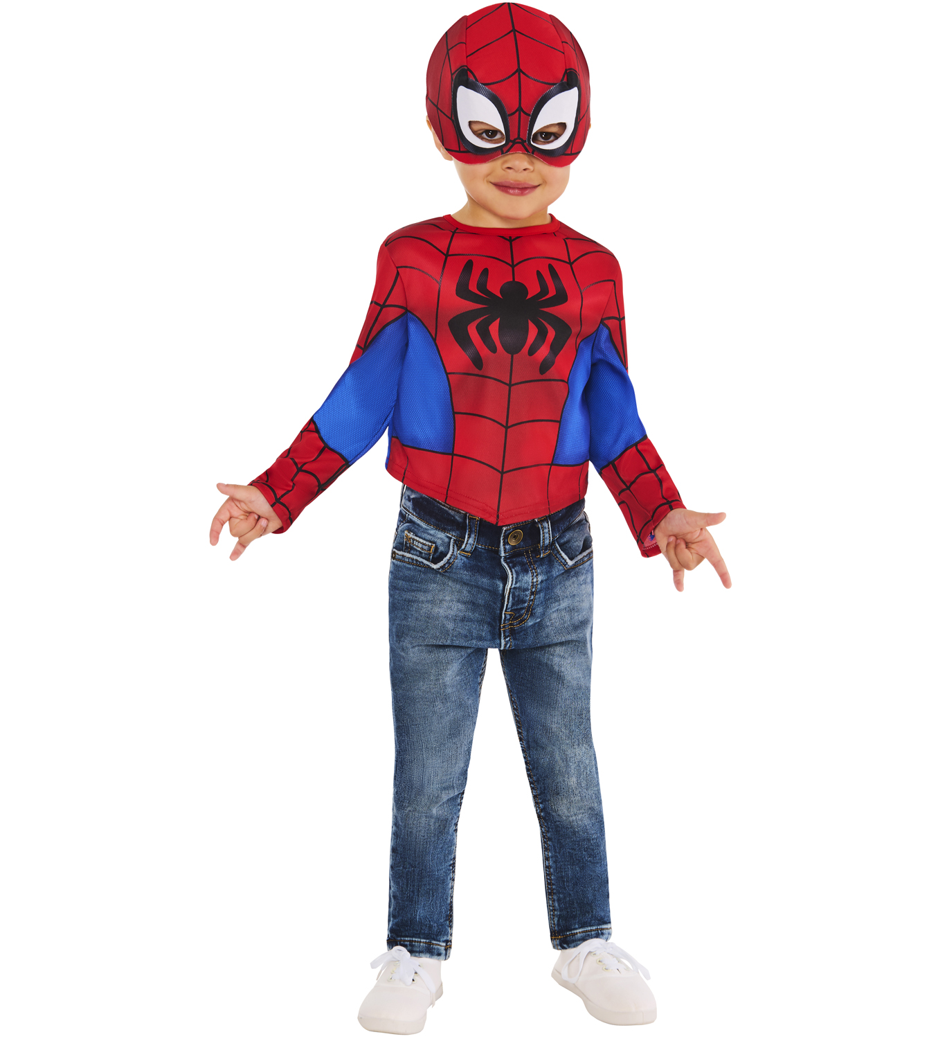 rubies-spidey-kost-m-set-mit-maske-kinder-3-4-jahre image 1