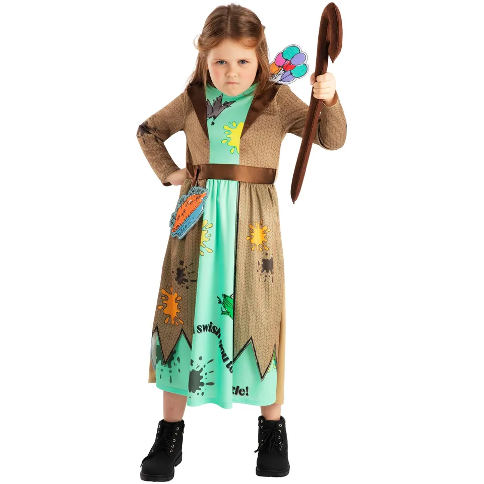 rubie-s-deluxe-mrs-twit-kinderkost-m-9-10-jahre-roald-dahl image 1