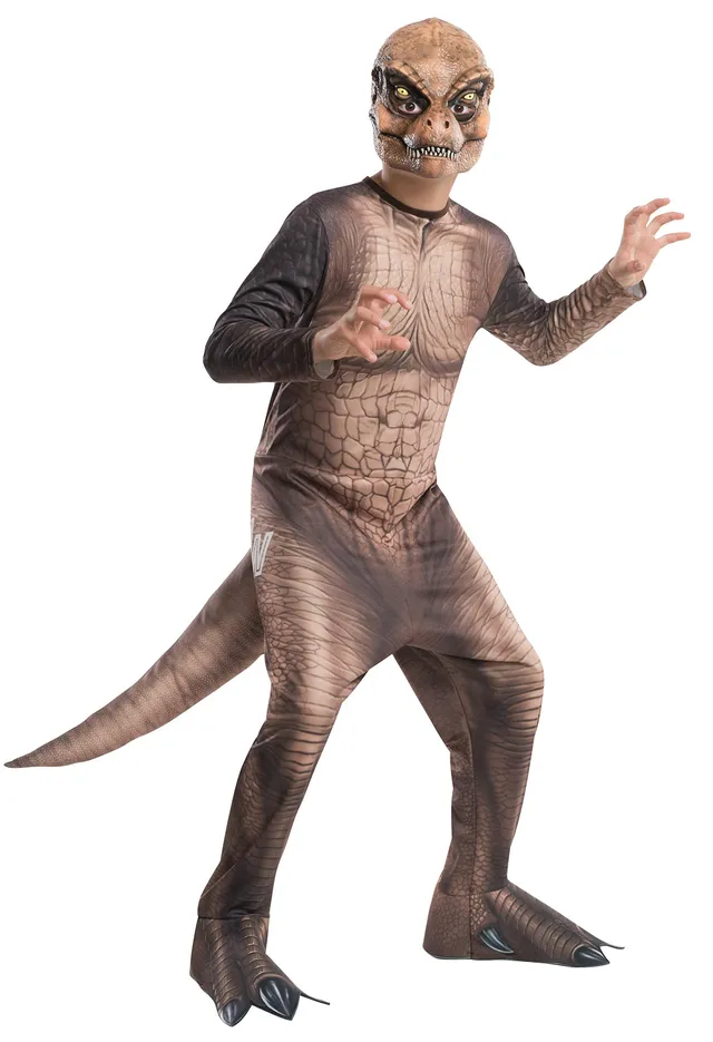 rubie-s-deluxe-t-rex-kost-m-gr-e-m image 1