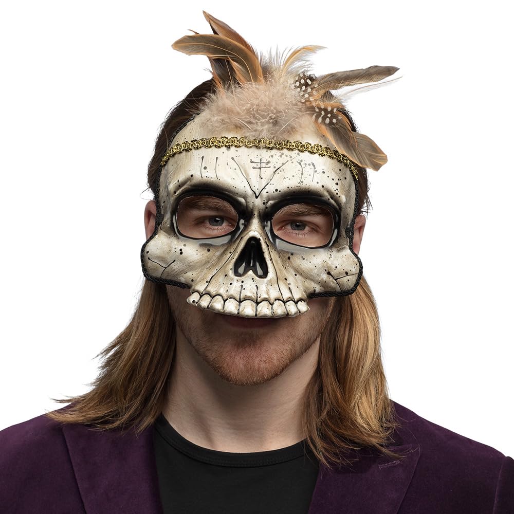 boland-voodoo-damballa-halbmaske-f-r-erwachsene image 2