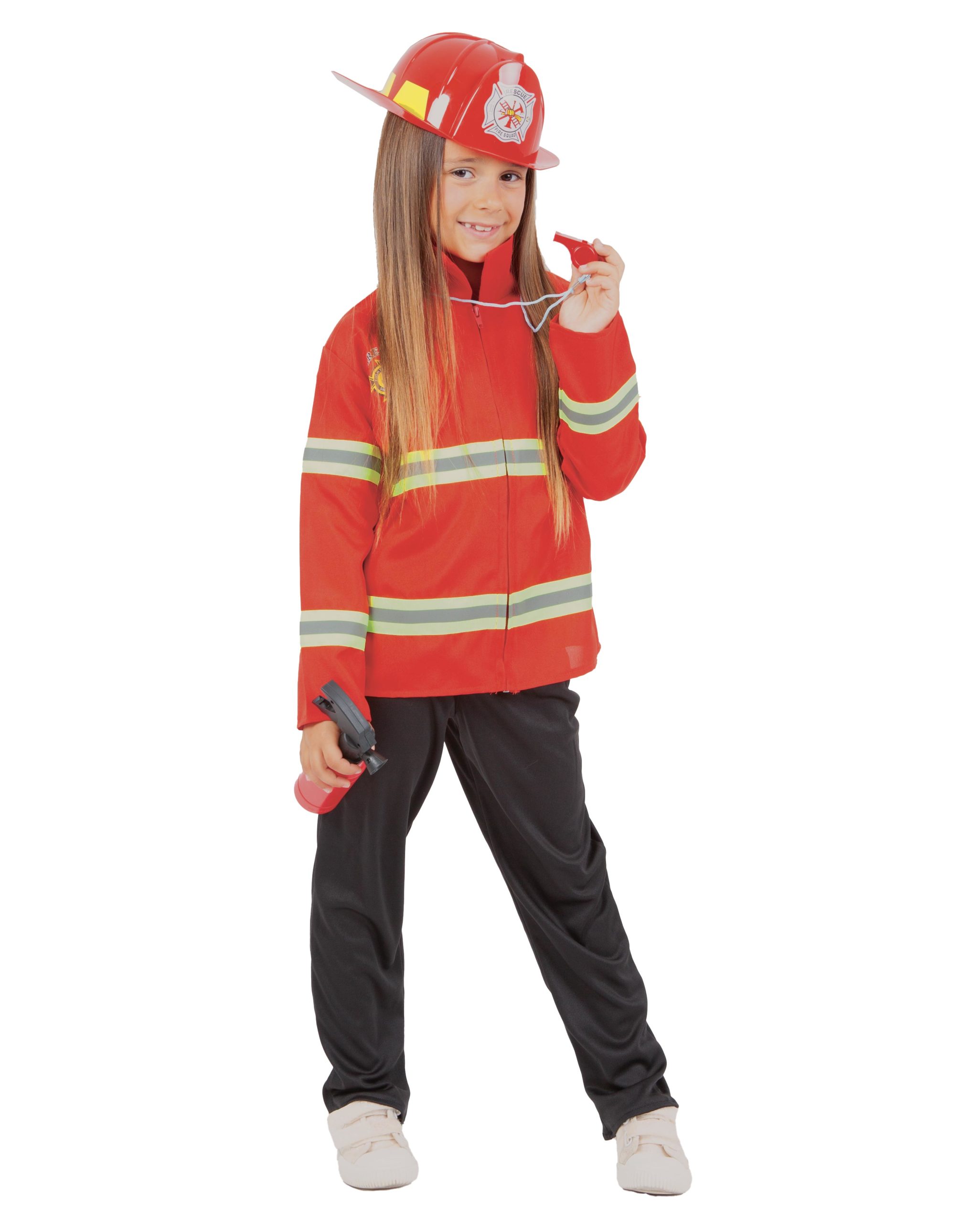 rubies-d-guisements-feuerwehr-kost-m-kinder-5-8-mit-helm image 1