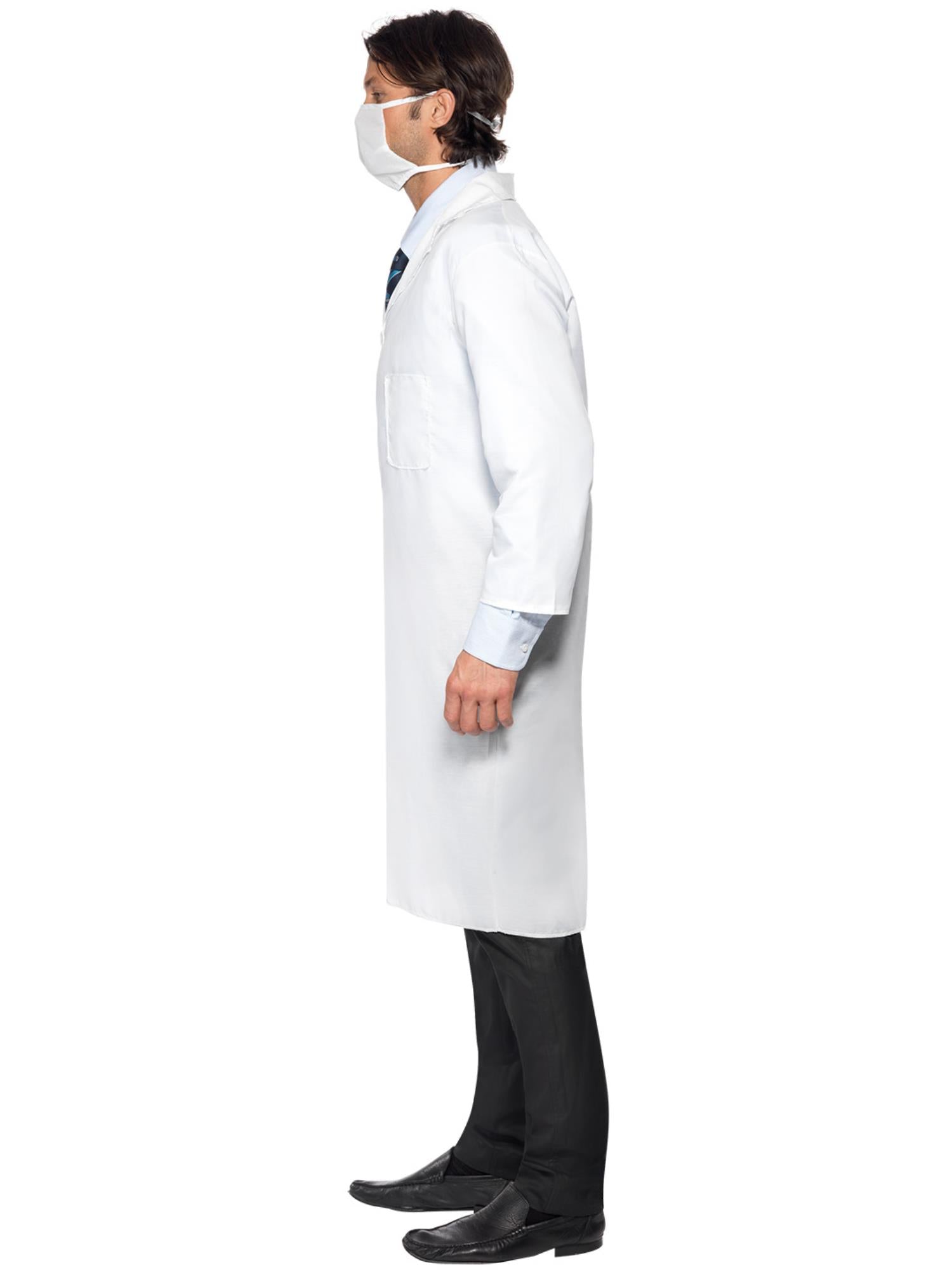 smiffys-fever-doctor-s-arzt-kost-m-kittel-maske-wei-m-2xl image 3