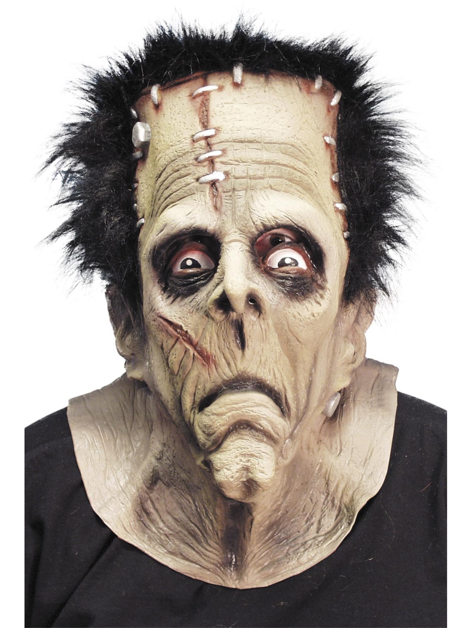 smiffys-fever-monster-maske-frankenstein-latex-gr-n image 1