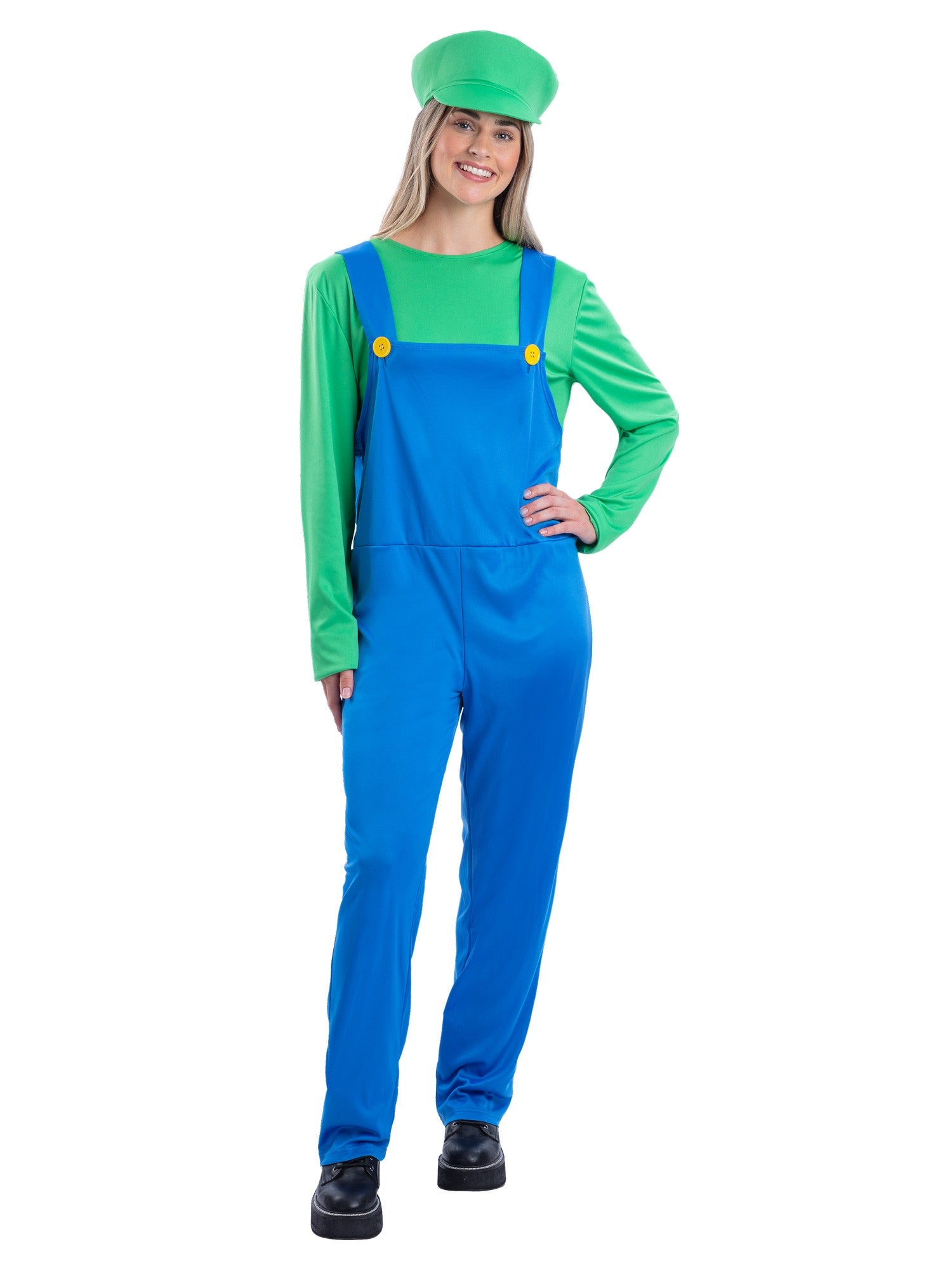 smiffys-fever-green-plumber-kost-m-gr-n-gr-m-3-teilig image 4