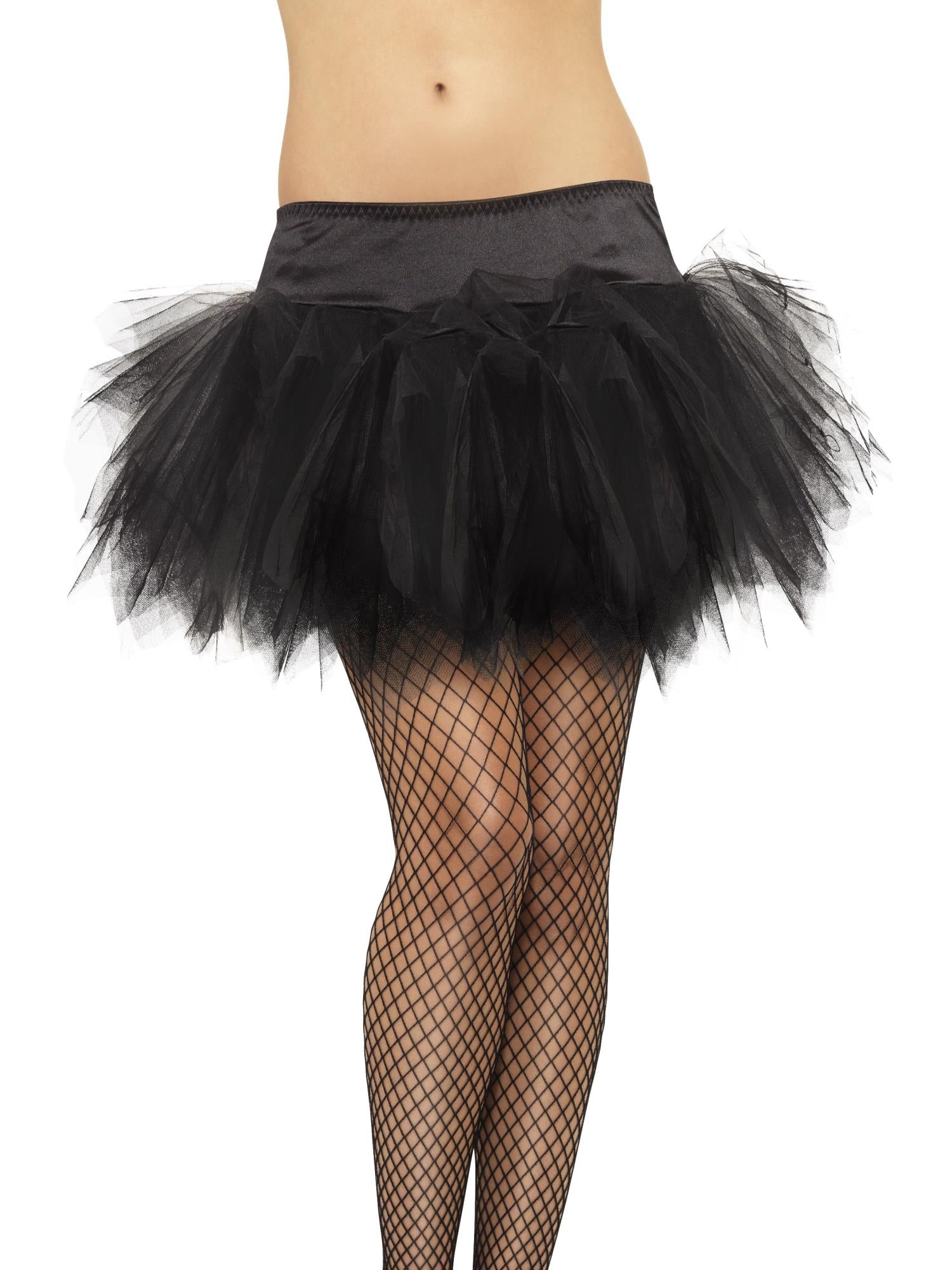 smiffys-fever-r-schen-tutu-t-llrock-schwarz-damen image 2