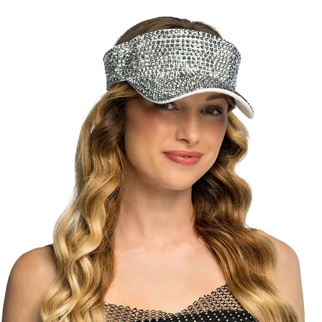 boland-glam-sonnenblende-cap-silber-90er image 1