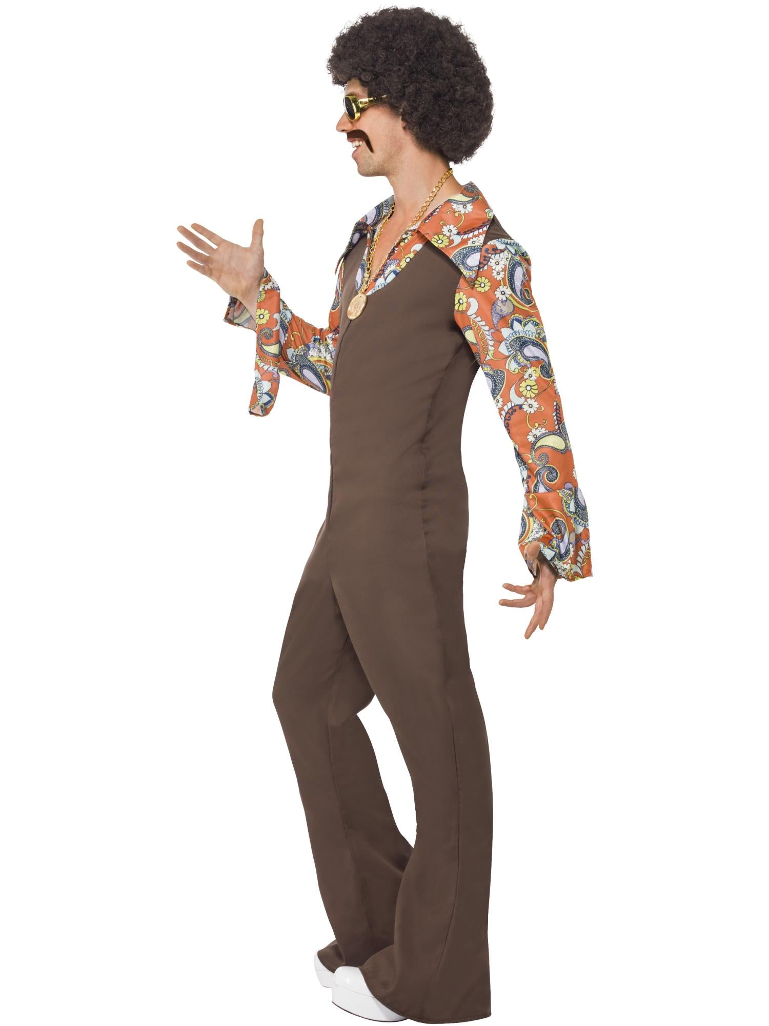smiffys-fever-groovy-boogie-kost-m-braun-70er-m-38-40 image 3
