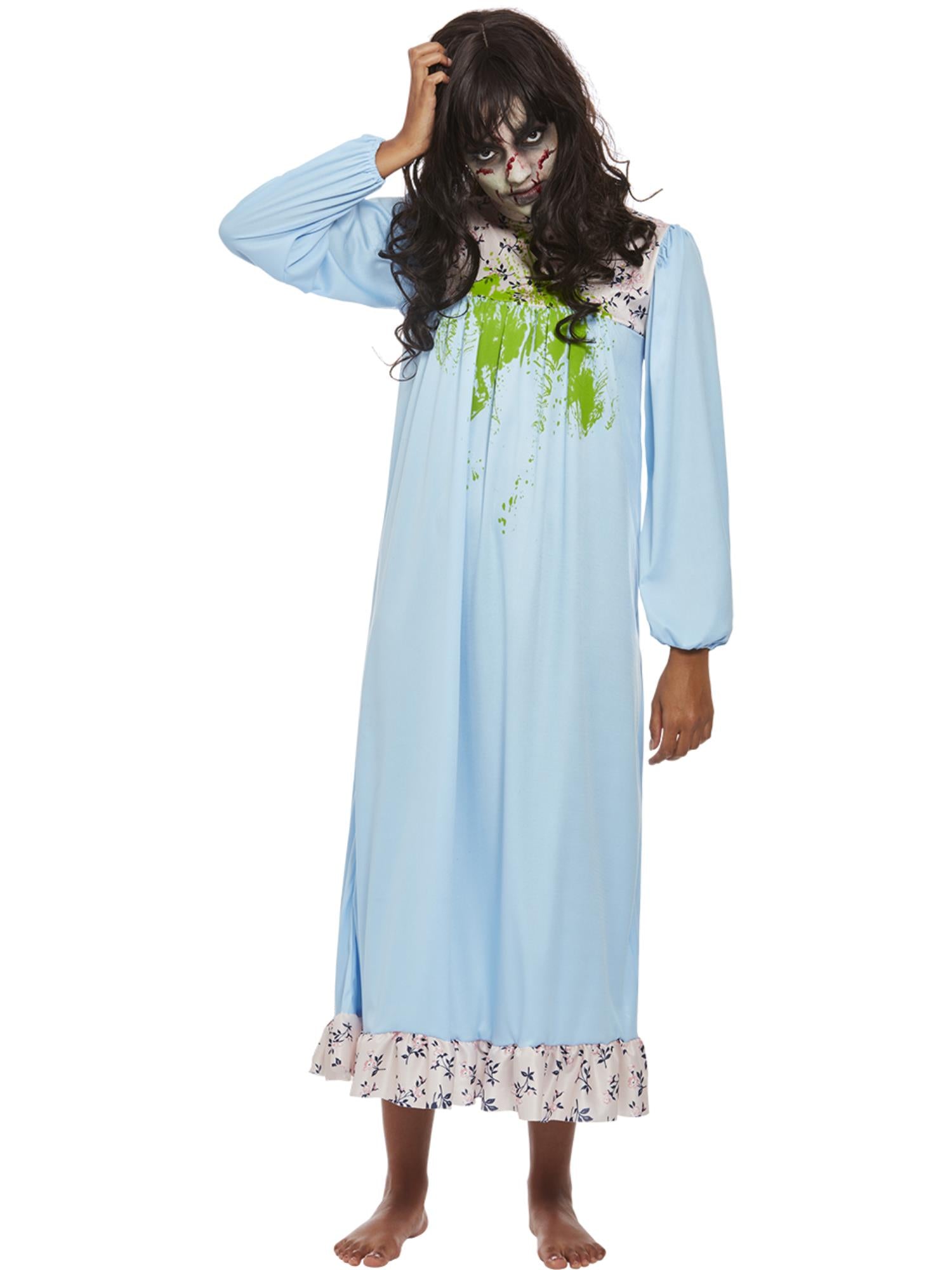 smiffys-fever-possessed-girl-kost-m-blau-gr-s image 4