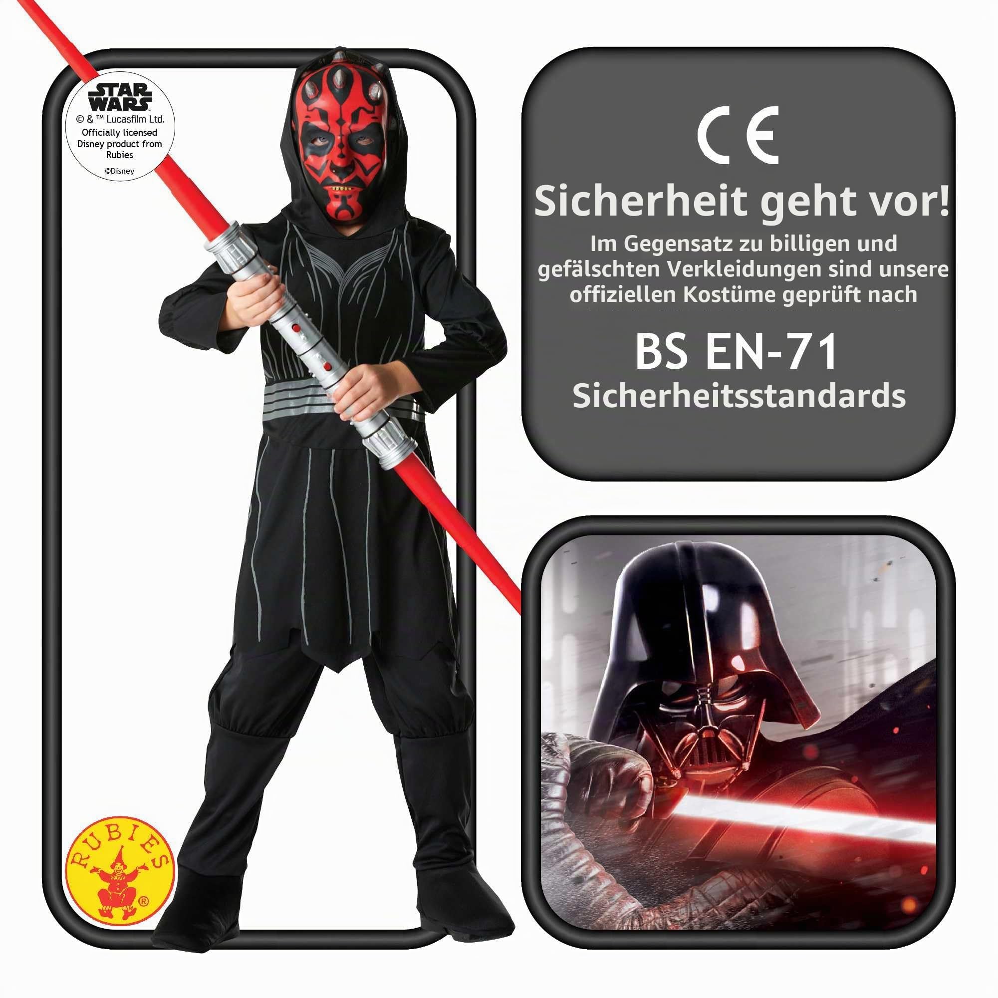 rubie-s-deluxe-darth-maul-kost-m-kinder-13-14-jahre-tunika image 2