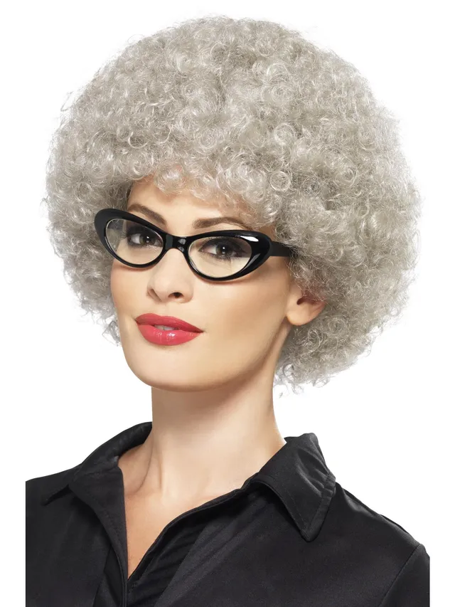 smiffys-fever-granny-perm-per-cke-grau-lockig-kurz image 1