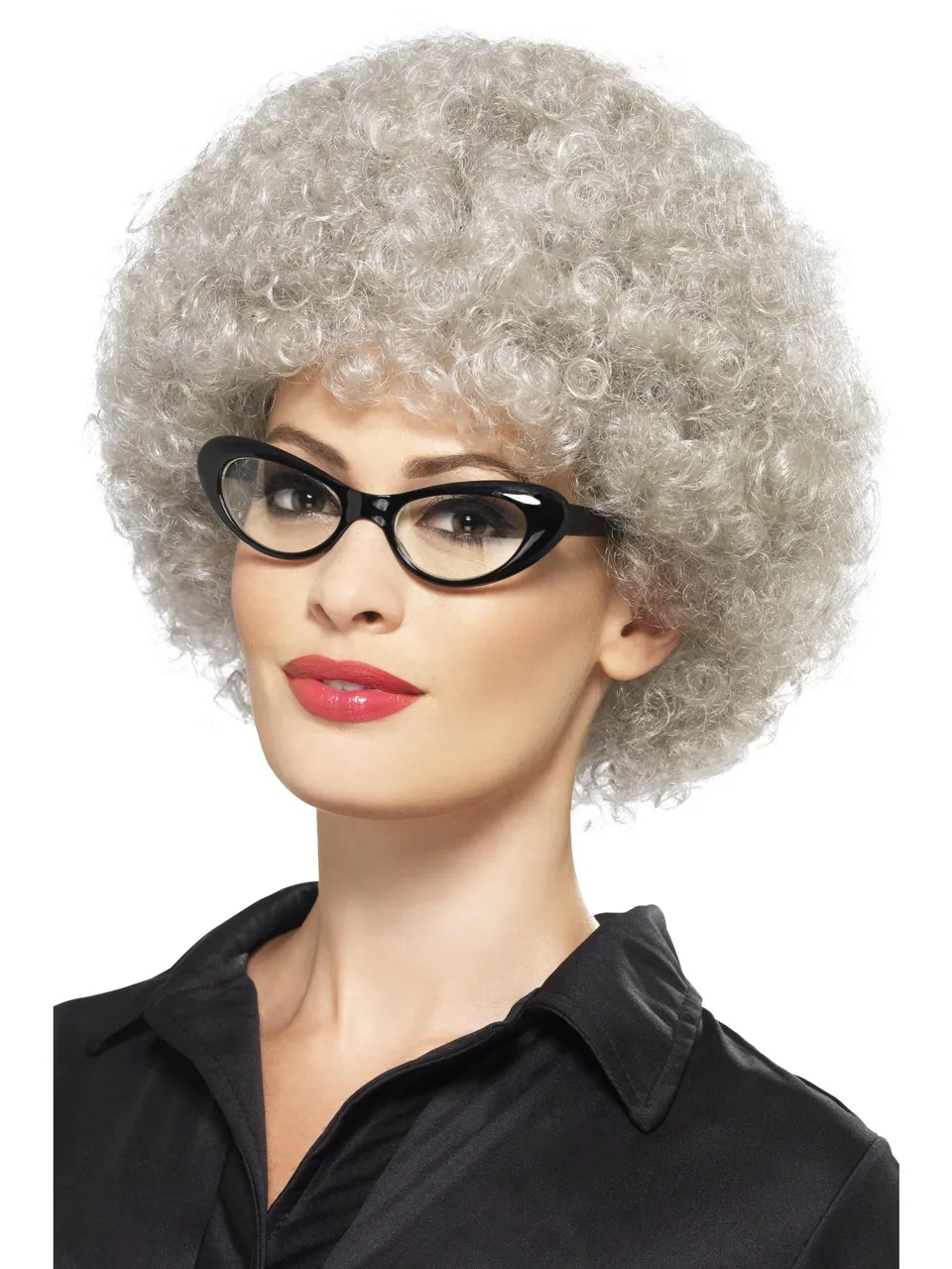 smiffys-fever-granny-perm-per-cke-grau-lockig-kurz image 1