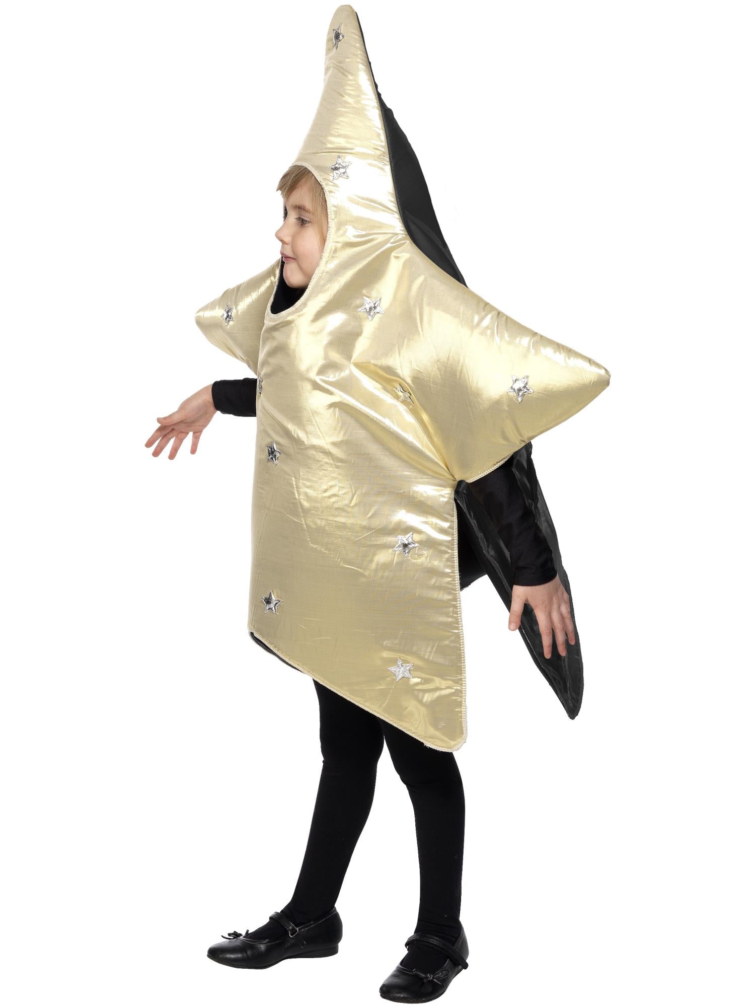 smiffys-fever-stern-kost-m-kinder-gold-gr-s-4-6-jahre image 3