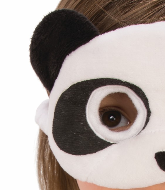 rubies-panda-pl-schmaske-mit-ohren-tiermaske image 2