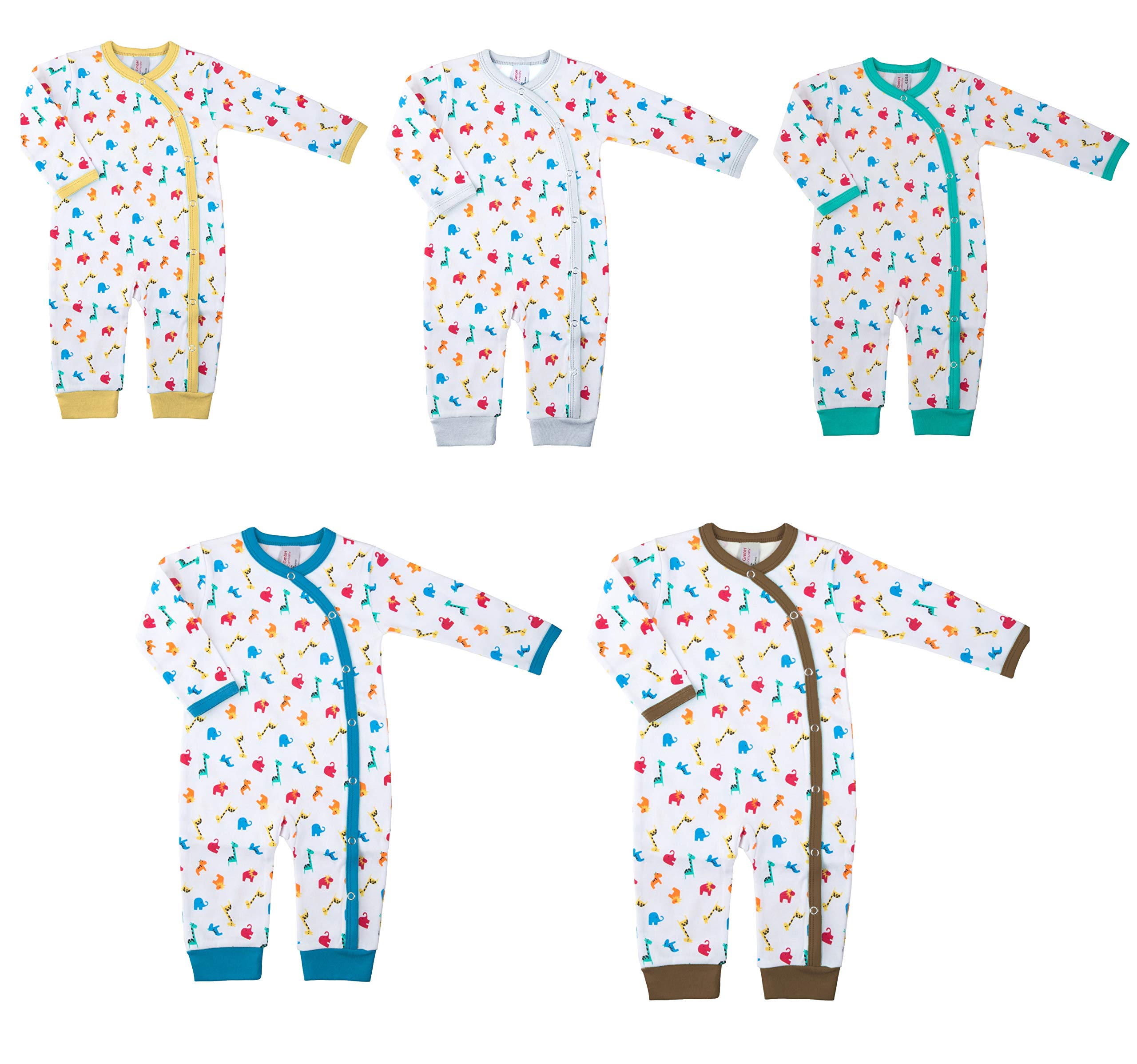 clinotest-nachwuchs-baby-schlafanzug-jersey-baumwolle-overall image 1
